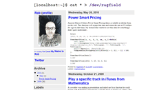 Desktop Screenshot of dev.ragfield.com